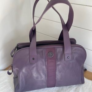 Purple Lululemon Duffle bag
